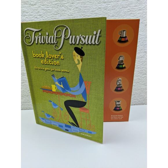 Trivial Pursuit Book Lover's Edition 2004 Authors Literary Characters Retail $50 - Picture 1 of 5